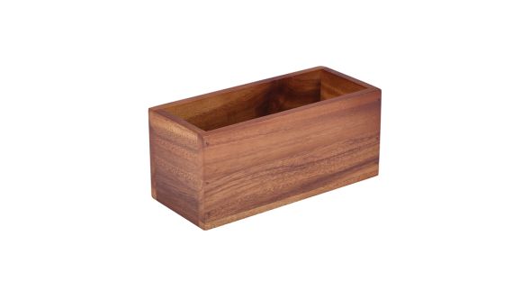 Acacia Wood Table Caddy 23 x 10 x 10cm