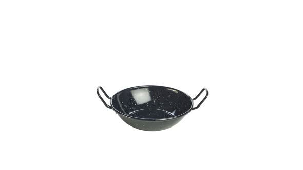 Black Enamel Dish 16cm
