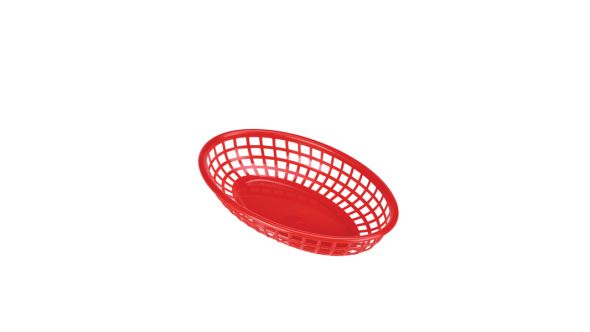 Fast Food Basket Red 23.5 x 15.4cm