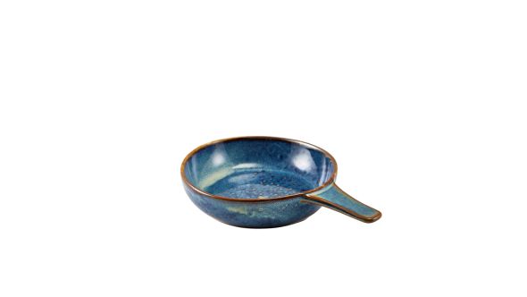 Terra Porcelain Aqua Blue Presentation Pan 15.5cm