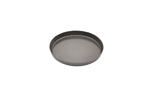 Carbon Steel Non-Stick Fluted Quiche Tin 29cm