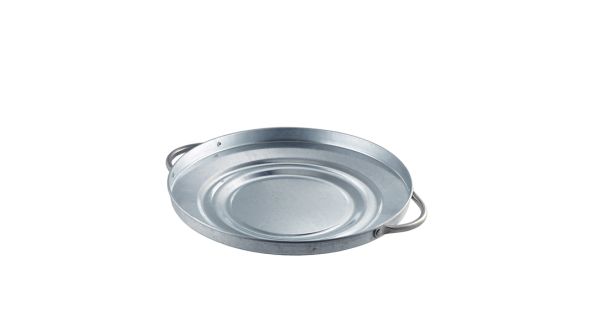 Galvanised Steel Bin Lid 27.5cm Dia