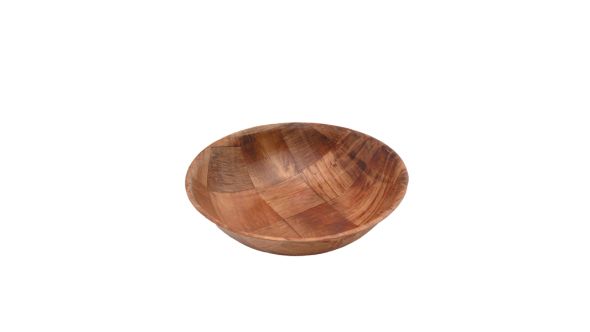 Woven Wood Bowls 6" Dia