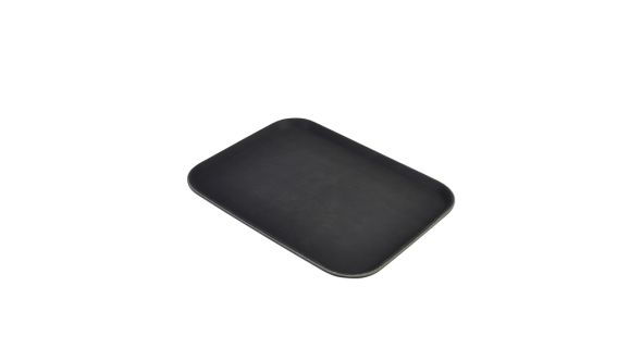 Gengrip 15" x 20" Rect. Non-Slip Tray Black