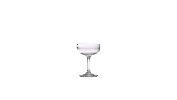 Harmony Polycarbonate Champagne Saucer 21cl/ 7.4oz
