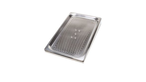 St/St Gastronorm  1/1- 5 Spike Meat Dish 25mm