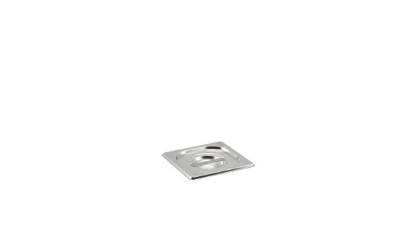 St/St Gastronorm Pan Lid 1/6