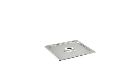 St/St Gastronorm Pan Lid 2/3