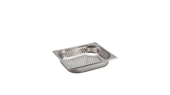 Perforated St/St Gastronorm Pan 1/2 - 65mm Deep