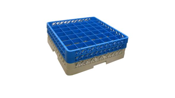 Genware 49 Comp Glass Rack With 2 Extenders