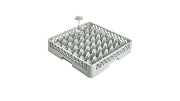 Genware 49 Compartment Glass Rack