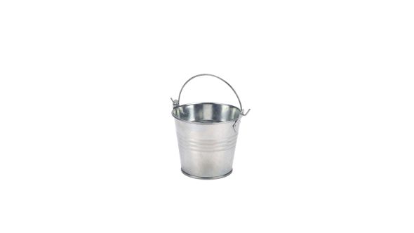 Galvanised Steel Serving Bucket 8.5cm Dia