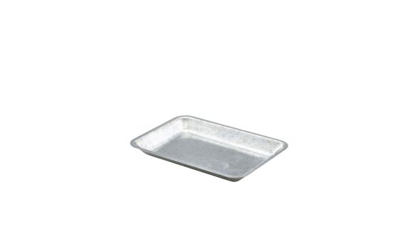 Galvanised Steel Tray 20x14x2cm