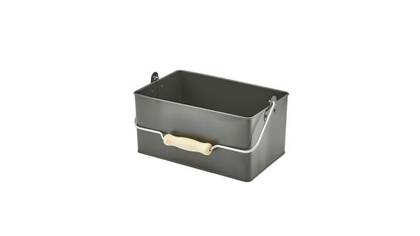 Rectangular Table Caddy 24.5 x 15.5 x 12.5cm Dark Olive