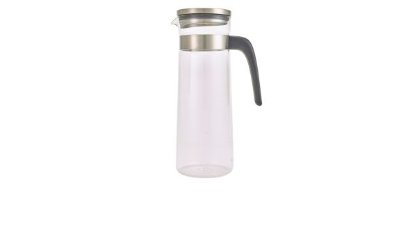 Glass Water Jug With Stainless Steel Lid 1.5L/ 52.5oz