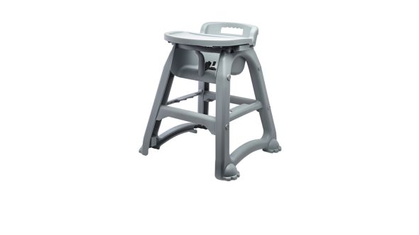 GenWare Grey PP Stackable High Chair