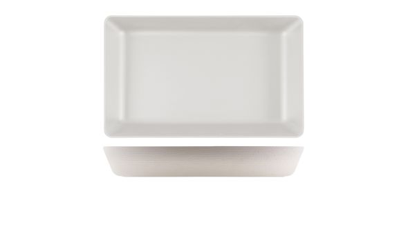 GenWare Melamine White Jute Deep Dish GN 1/1