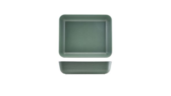 GenWare Melamine Green Jute Deep Dish GN 1/2