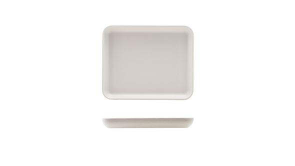 GenWare Melamine White Jute Platter GN 1/2