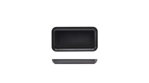 GenWare Melamine Black Jute Platter GN 1/3