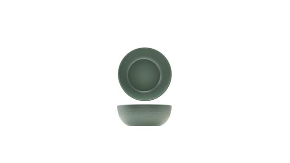 GenWare Melamine Green Jute Buffet Bowl 20 x 7.5cm