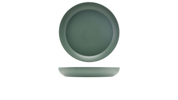 GenWare Melamine Green Jute Buffet Bowl 42 x 6cm