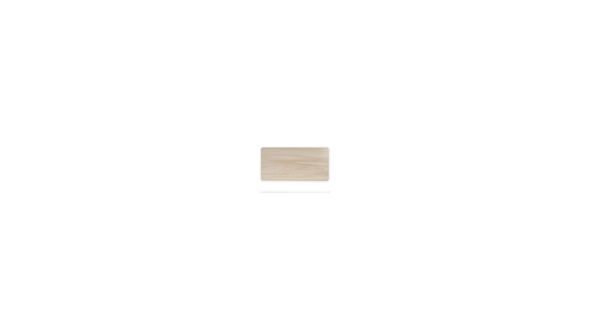 White Oak White Tokyo Melamine Bento Box Lid 34.8 x 18cm