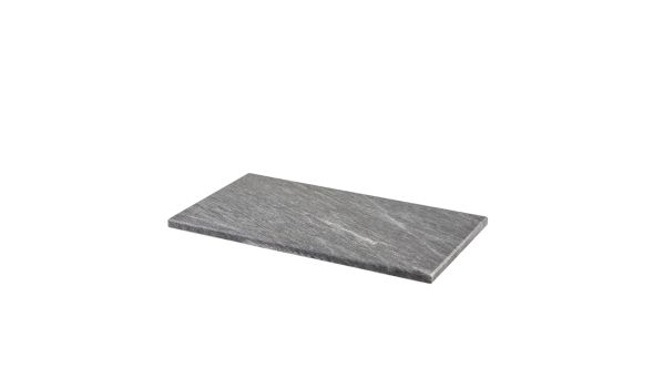 GenWare Dark Grey Marble Platter 32 x 18cm GN 1/3