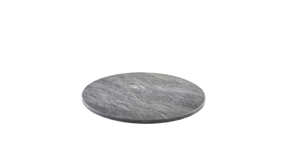 GenWare Dark Grey Marble Platter 33cm Dia
