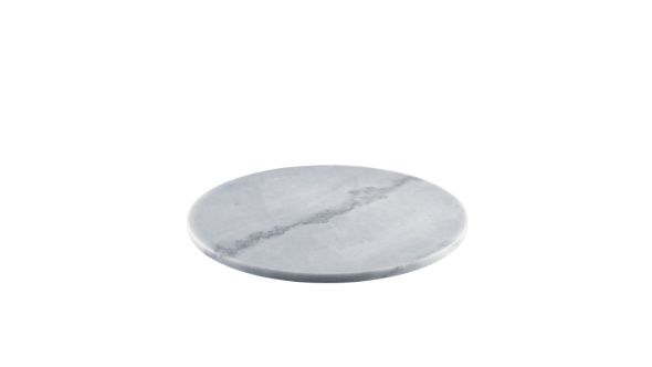 Grey Marble Platter 33cm Dia