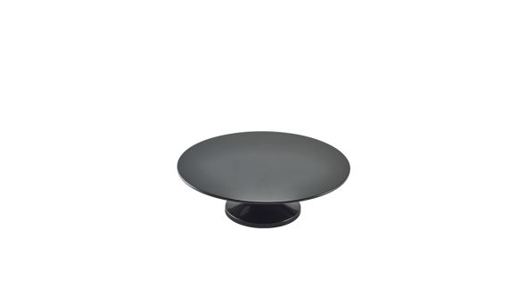 GenWare Melamine Black Cake Stand 33cm/ 13"