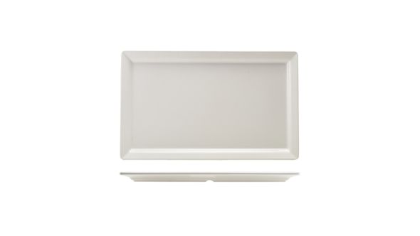 White Melamine Platter GN 1/1 Size 53 X 32cm