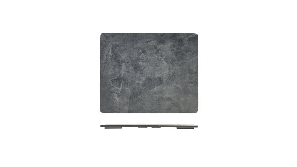 GenWare Melamine Concrete Effect Platter GN 1/2