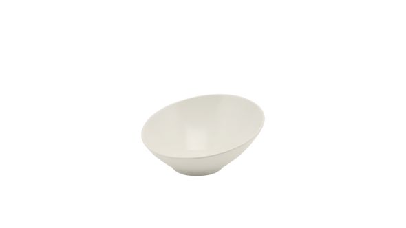 GenWare Melamine White Slanted Buffet Bowl 30cm