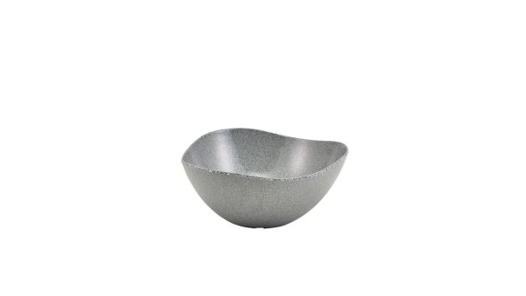 GenWare Melamine Grey Granite Triangular Buffet Bowl 28cm