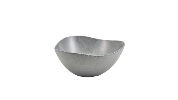 GenWare Melamine Grey Granite Triangular Buffet Bowl 35cm