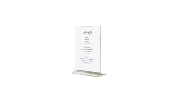 Acrylic Menu Holder A5 Size