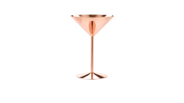 Copper Martini Glass 24cl/ 8.5oz