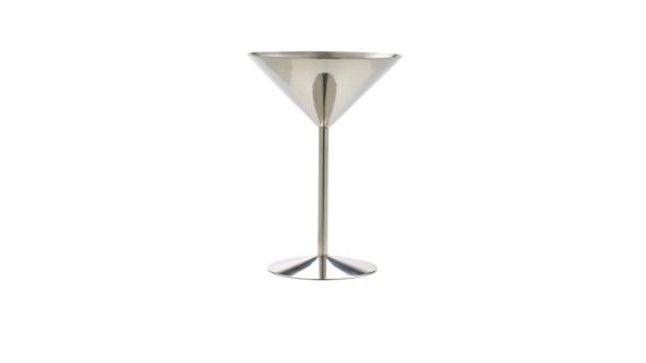 Stainless Steel Martini Glass 24cl/ 8.5oz