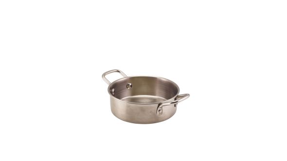 GenWare Mini Stainless Steel Casserole Dish 12.8 x 4.2cm