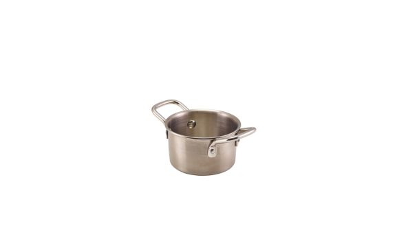 GenWare Mini Stainless Steel Casserole Dish 9.2 x 5.2cm