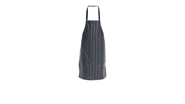 PVC Butchers Stripe Waterproof Apron 72X100cm