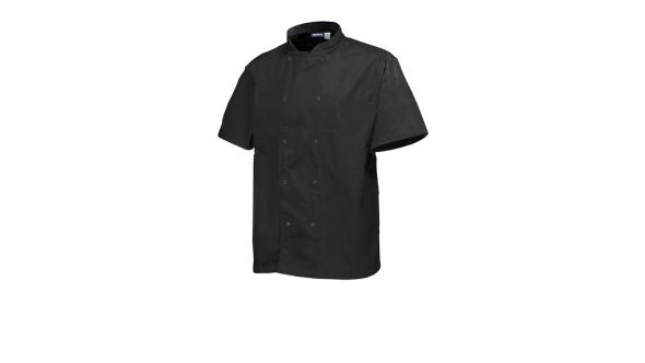 Basic Stud Jacket (Short Sleeve) Black S Size