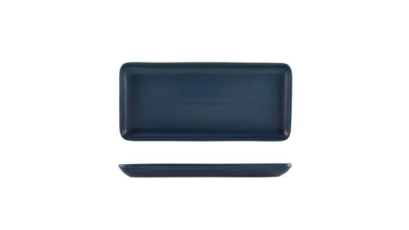Antigo Stoneware Denim Narrow Rectangular Platter 31 x 14cm