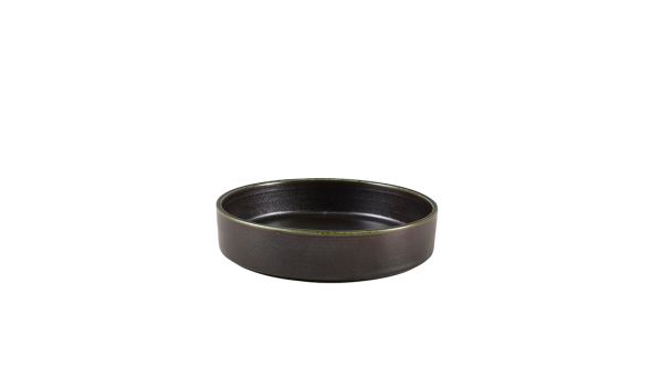 Terra Porcelain Black Presentation Bowl 18cm