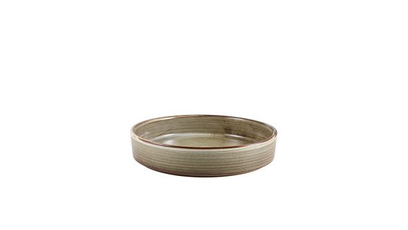 Terra Porcelain Grey Presentation Bowl 20.5cm