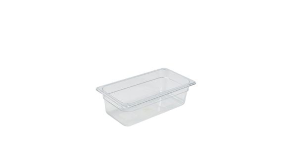 1/3 -Polycarbonate GN Pan 100mm Clear