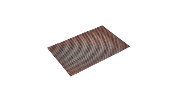 Placemat Copper 45 x 30cm PVC