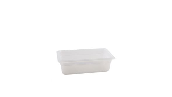 1/3 -Polypropylene GN Pan 100mm Clear