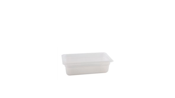 1/4 -Polypropylene GN Pan 100mm Clear